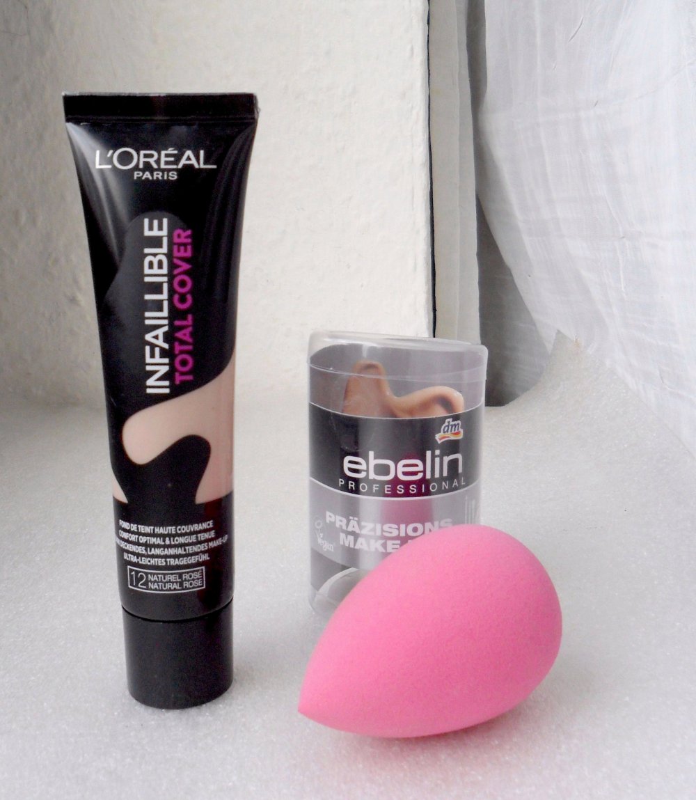 Ungeöffnetes L'Oreal Foundation Infaillible Total Cover Make-up N 12 Naturel rose 