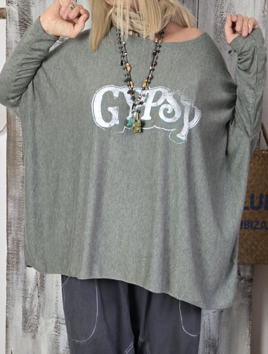 oversize Angora Gypsy Pullover Ibiza