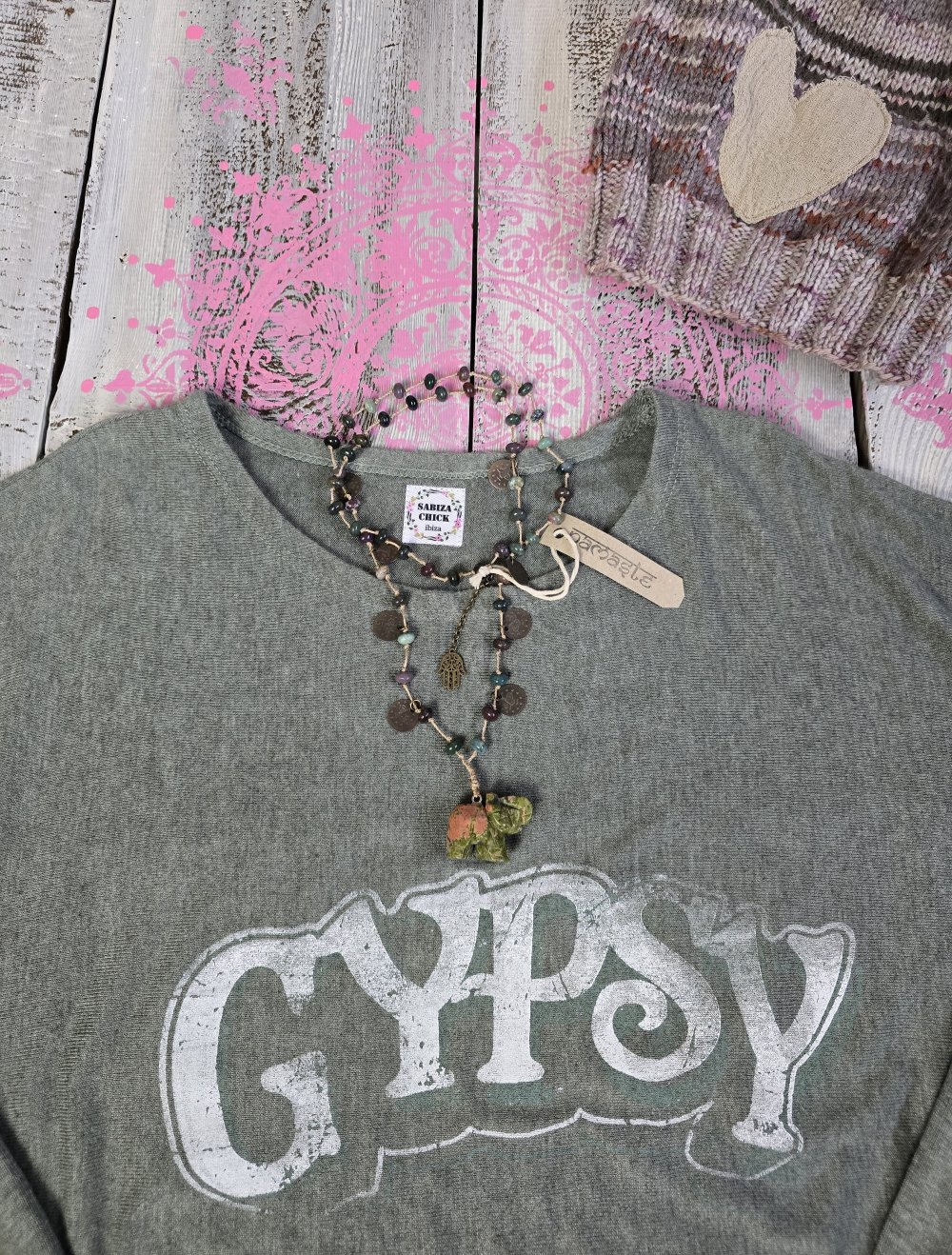 oversize Angora Gypsy Pullover Ibiza