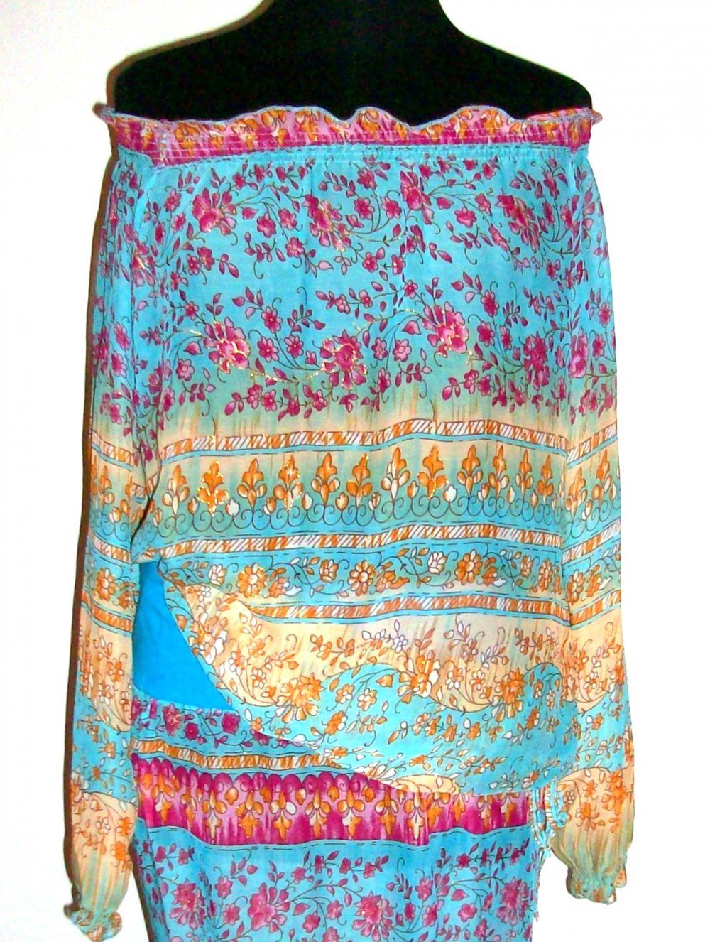 2-teilig Rock & Oberteil - Carmenausschnitt - S - NEU