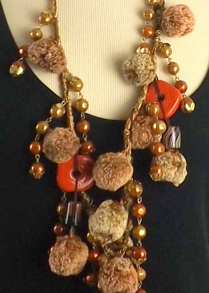 Ethno - Halsschmuck - Kette - etravagant - Unikat