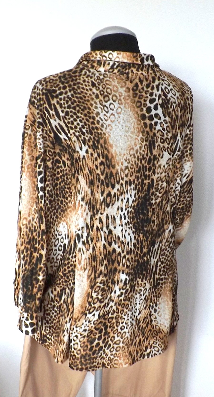 Bluse - animal print - LeoLook - L / XL