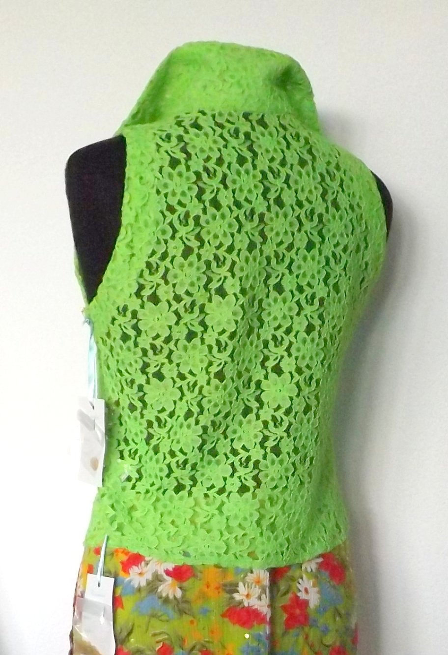 2-teilig Rock & Oberteil - Spitze / Blumen