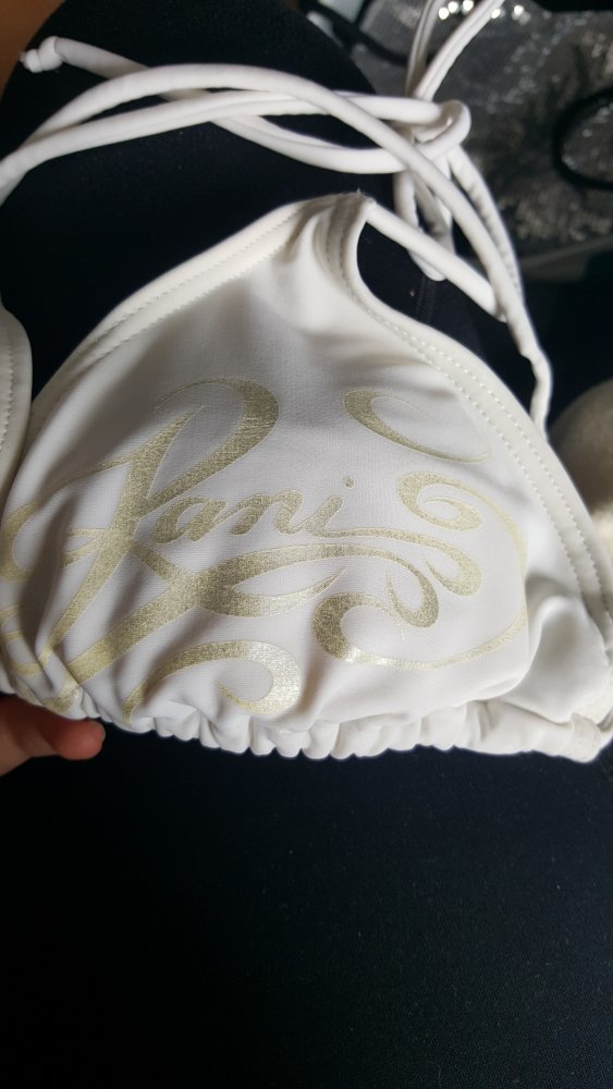 Weißer Bikini 