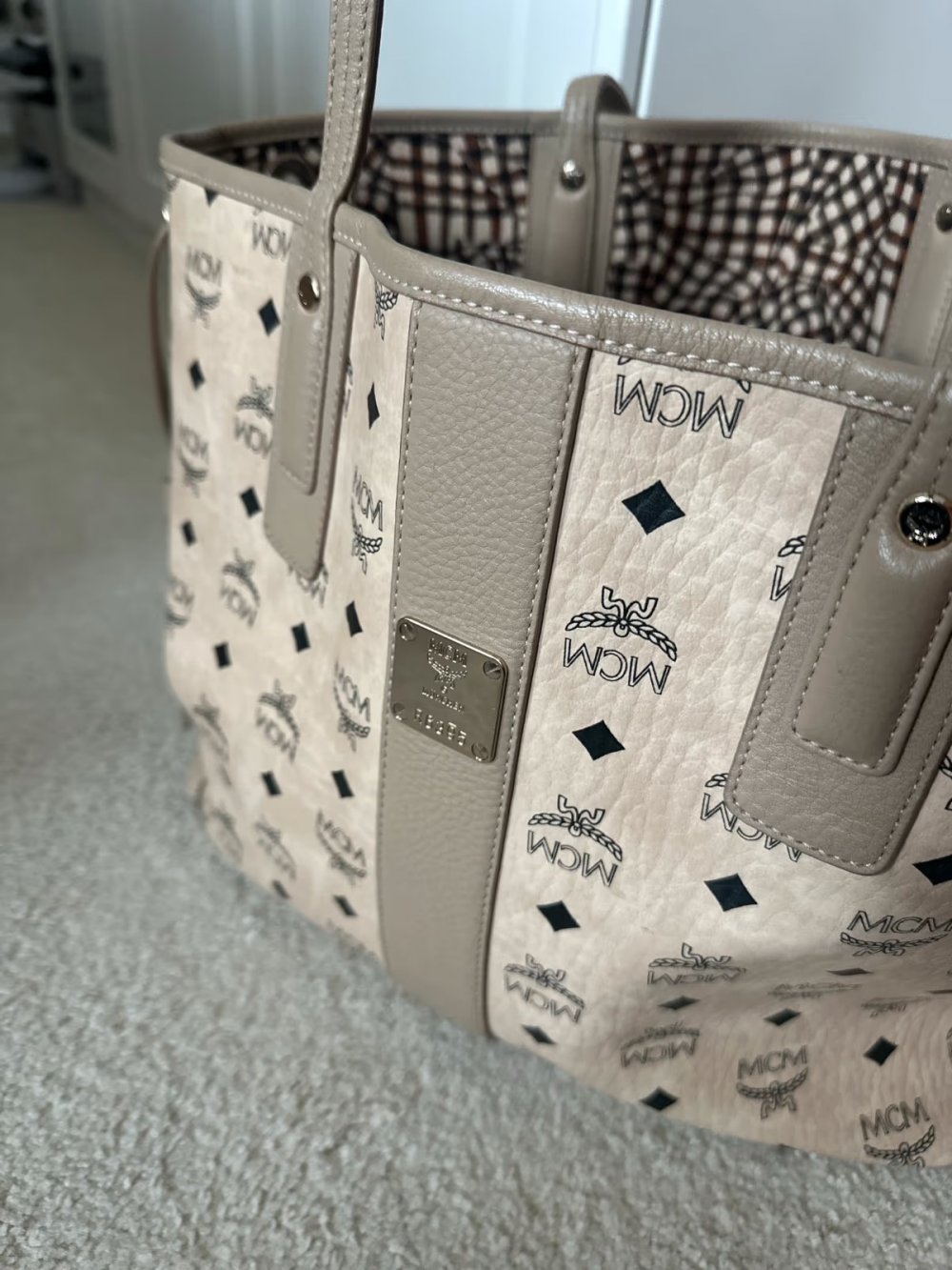 Original MCM Liz Shopper Medium