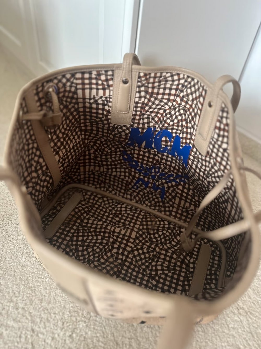 Original MCM Liz Shopper Medium