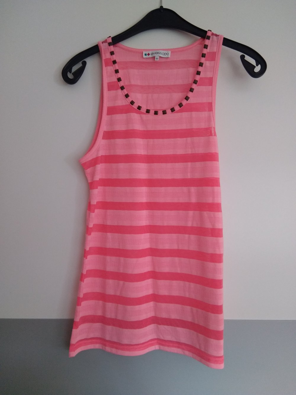 Sommertop leicht Transparent mit Steinen von Even & Odd