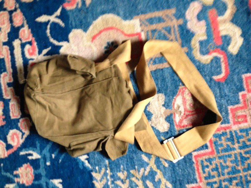 vintage Army Solidaten Hippie Khaki Grün Tasche Umhängetasche