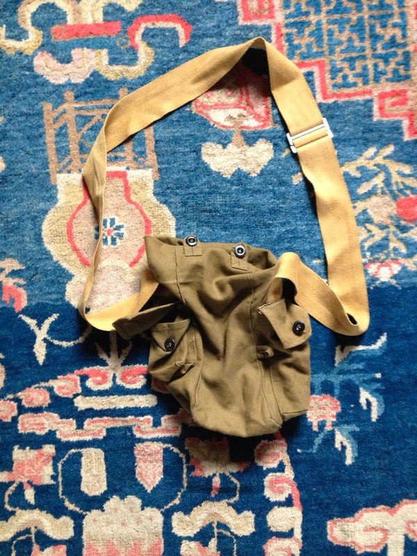 vintage Army Solidaten Hippie Khaki Grün Tasche Umhängetasche