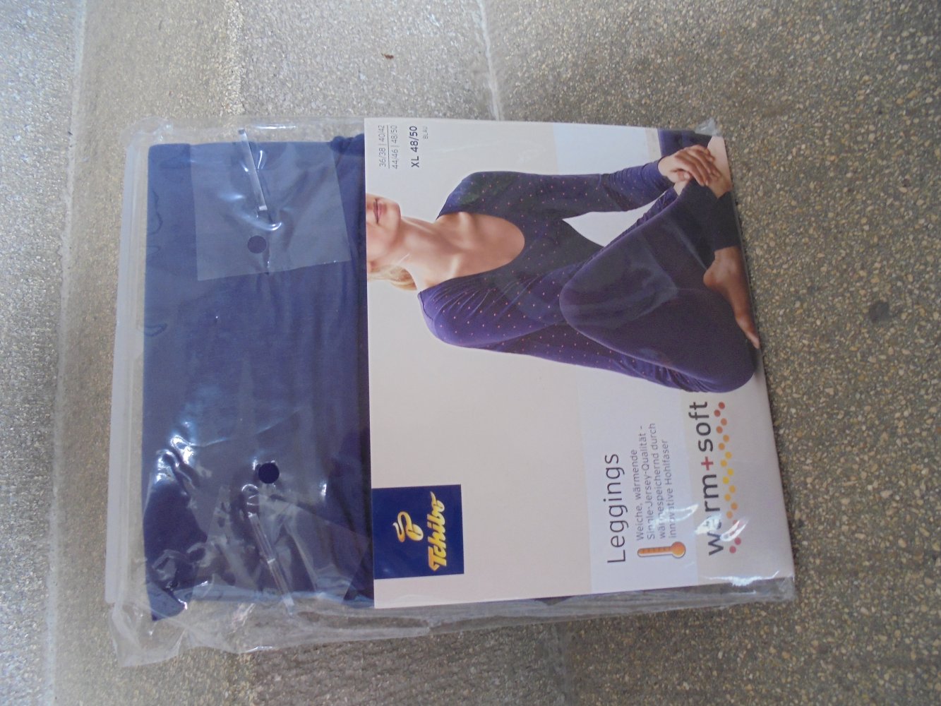 Tchibo Thermo Leggins XL 48/50 OVP blau