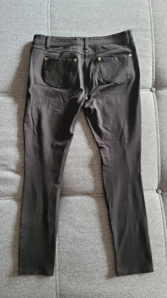 Schwarze Stoffhose von Miss Anna - Größe 38
