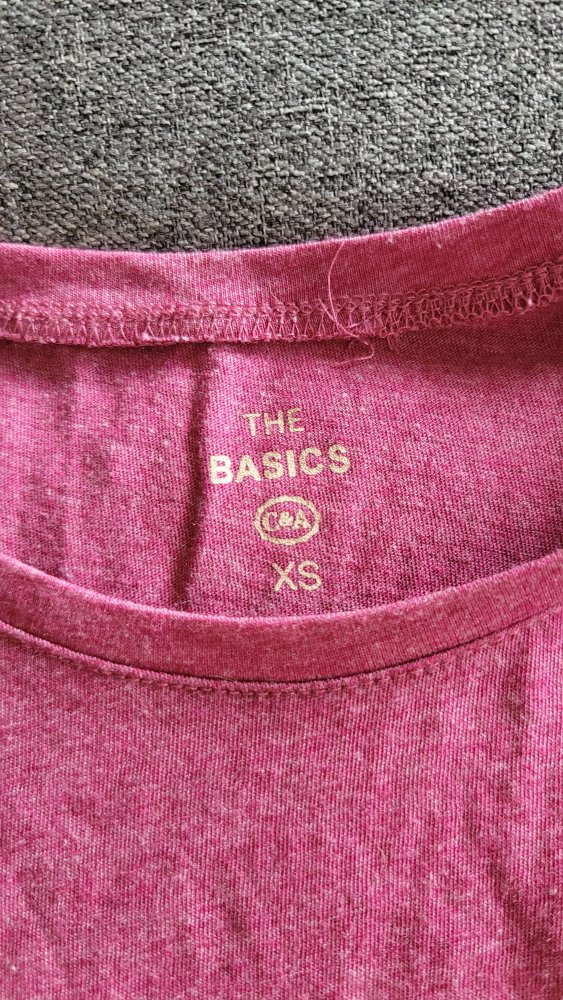 Basic-shirt Gr. XS angenehm leichter Stoff von C&A