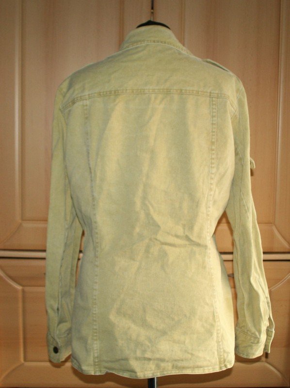 70er Vintage Camel Jeansjacke Gr. 38 camel