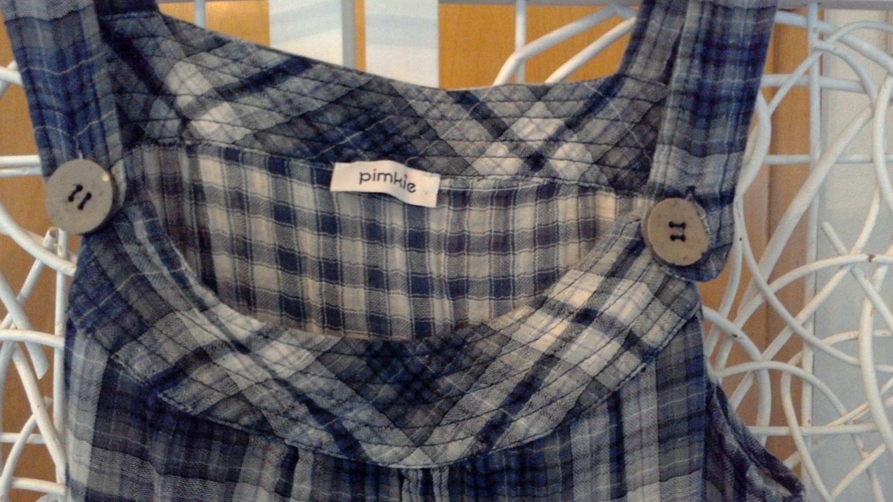 Überziehkleid kariert