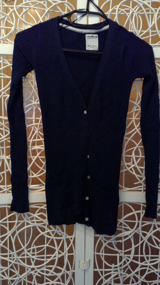 dunkelblauer Cardigan