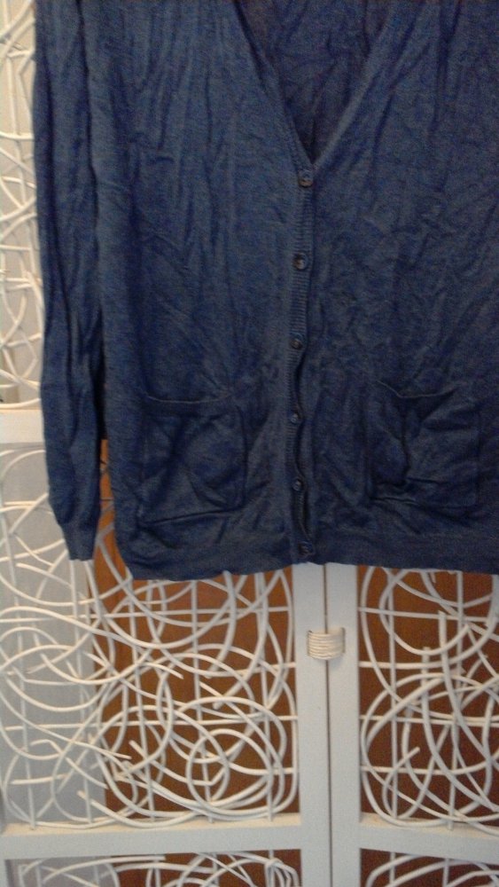 leichter blauer Cardiagan
