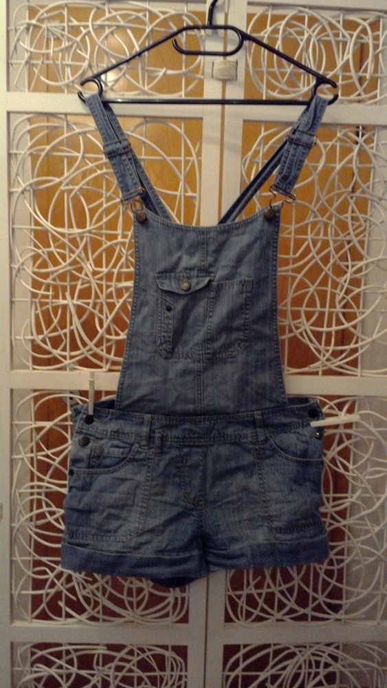 Latzhose Jeansshorts