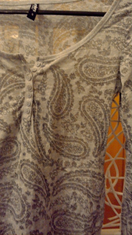 transparentes Blusenshirt