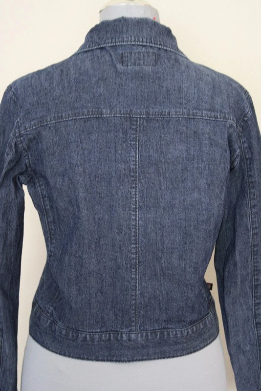 Kurze, dunkelblaue Jeansjacke von Polo Ralph Lauren, Gr.34/36