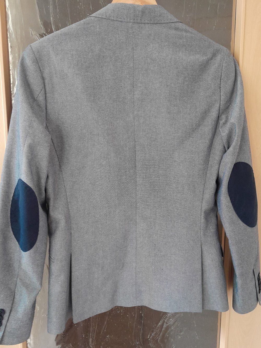 Schöner, grauer Herren Blazer, Gr.46, SlimFit