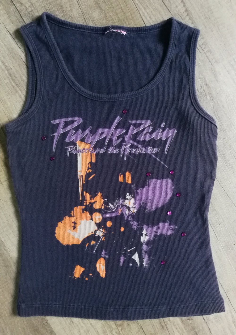 Prince & The Revolution Purple Rain Kult True Vintage! Merchandise Band-Shirt Freinripp Top Custom