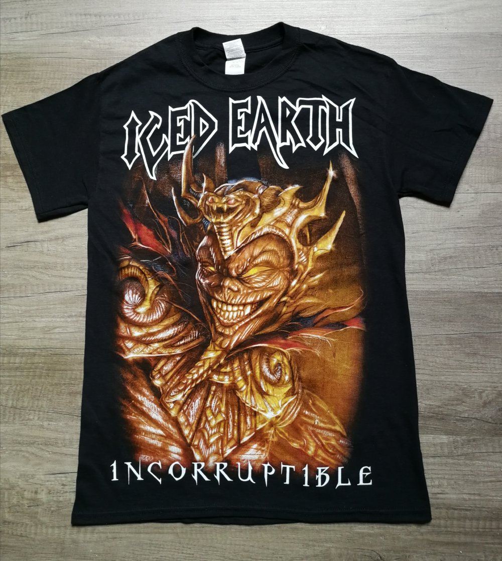 Iced Earth Bandshirt Heavy Metal Fanshirt Unisex S Incorruptible 