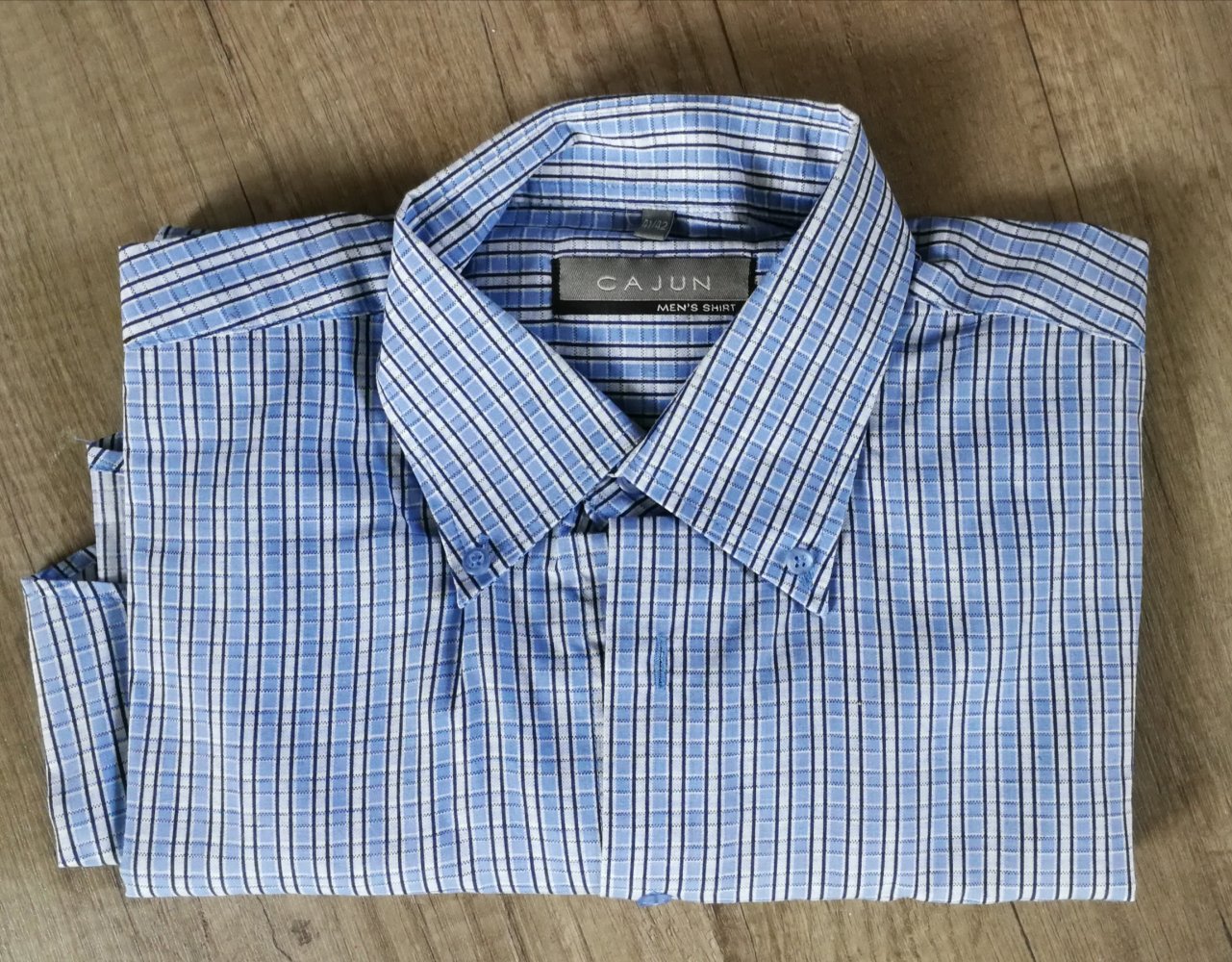 Unisex Karohemd von Cajun Langarm Herrenhemd neu