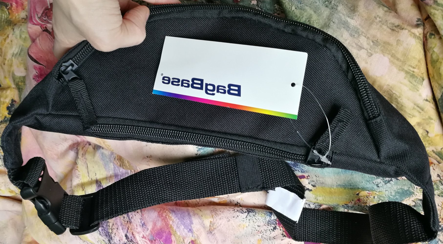 Rockige Leofell-Bauchtasche NEU Fancy Bag Custom-Design Unisex mit 80s Patch