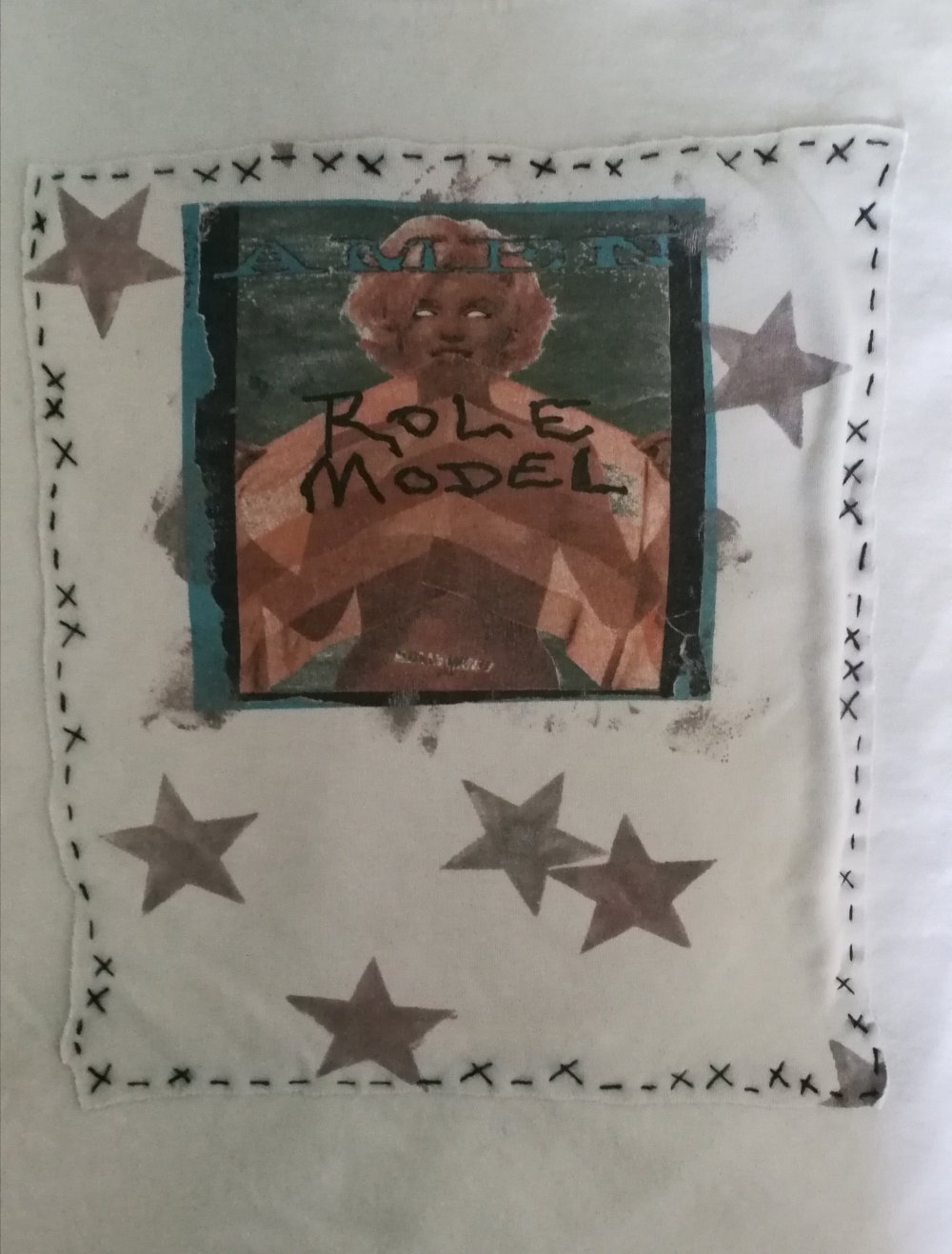 Bandshirt Amen USA Import Designer-Unikat Marilyn Monroe Zombie Horror Rock Metal Punk