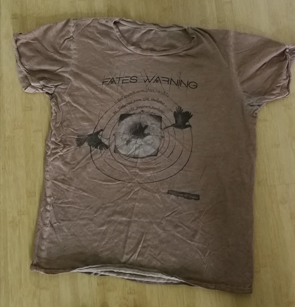 Fates Warning Merchandise! Theories of Flight Unisex Bandshirt Progrock Gr. M