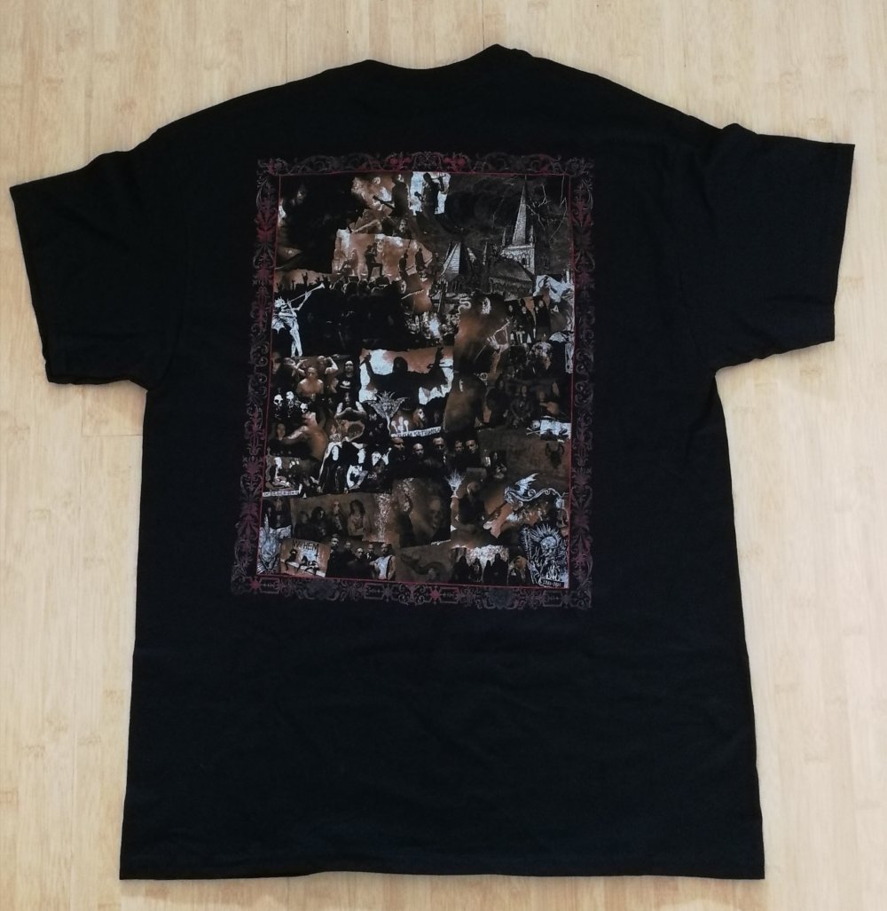 The True Mayhem 40th Anniversary Bandshirt Collage NEU Black Metal Kult