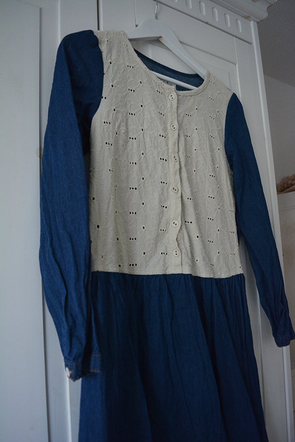 Harajuku Mori Girl Jeans Kleid aus Japan