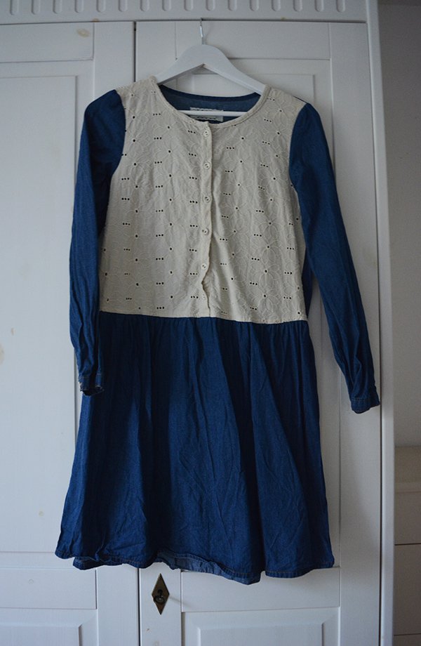 Harajuku Mori Girl Jeans Kleid aus Japan