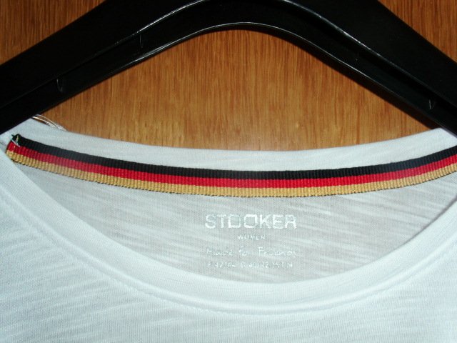 T-Shirt von Stooker, Deutschland Herz, Gr. 44/46 NEU
