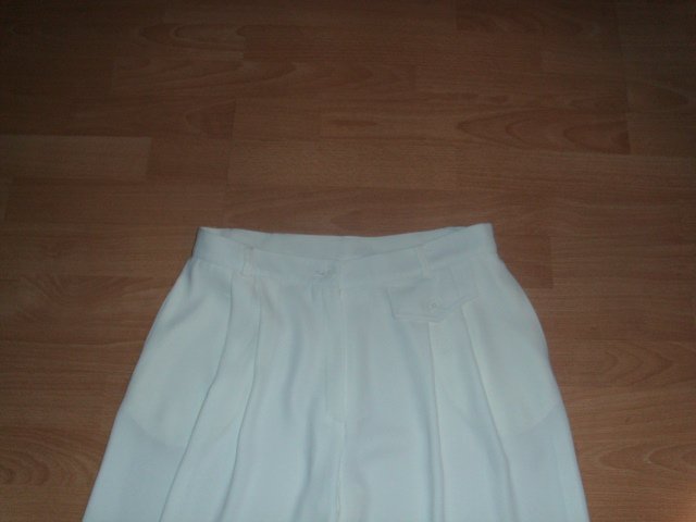 Palazzohose, creme, Gr. 40