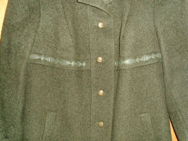 Lodenmantel von Weyrer, dunkelgrün, Gr. 42