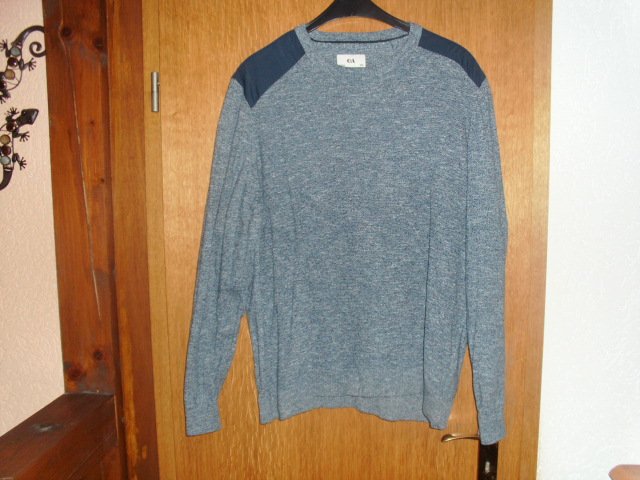 Pullover von C&A, blaugrau, Gr. XXL