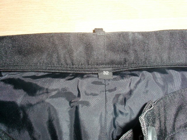 2 in 1 Motorradhose, von Probiker, schwarz, Gr. 58/60