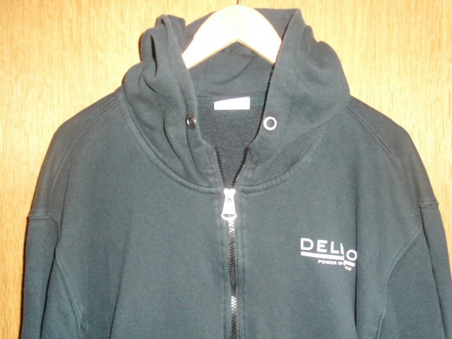 Hoodie von Delmao, schwarz, Gr.  XXL