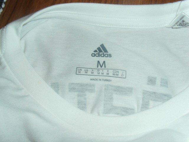 Fan T-Shirt von Adidas, weiß, Özil, Gr. M