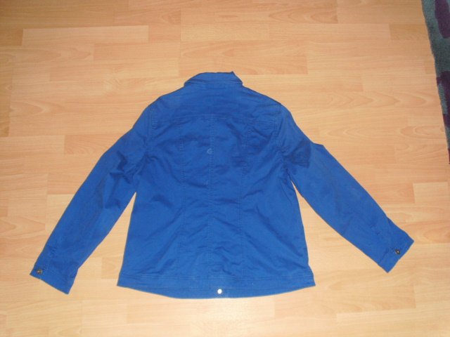 Jeansjacke von Gina Laura, mittelblau Gr. 44 (L)