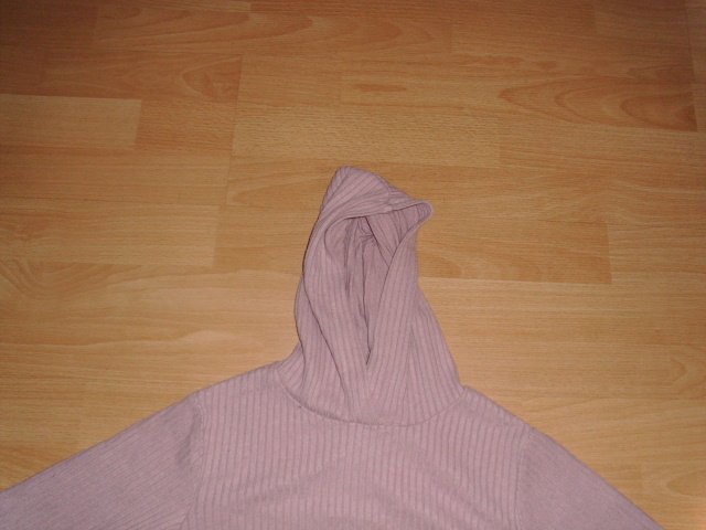 Zweiteiler von H&M, rosa, gerippt, Gr. 122