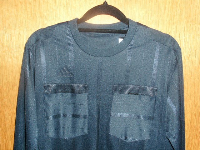 Uefa Schiedsrichter Trikot von Adidas, schwarz, Gr. S