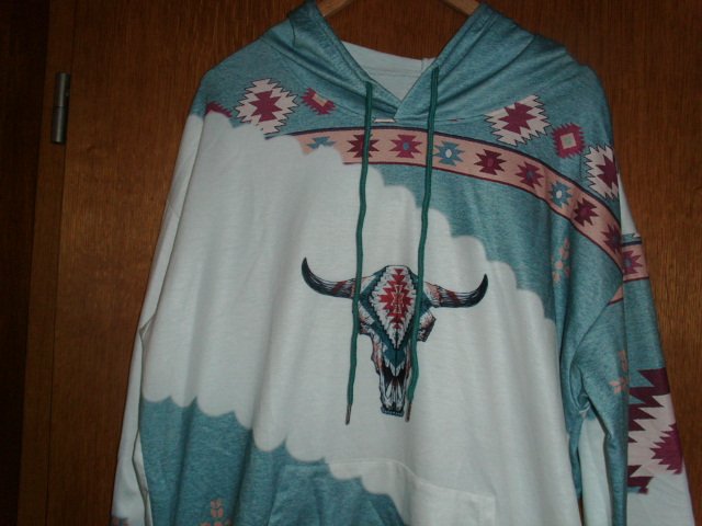 Hoodie, mit verschiedenen Motiven, Gr. XXL