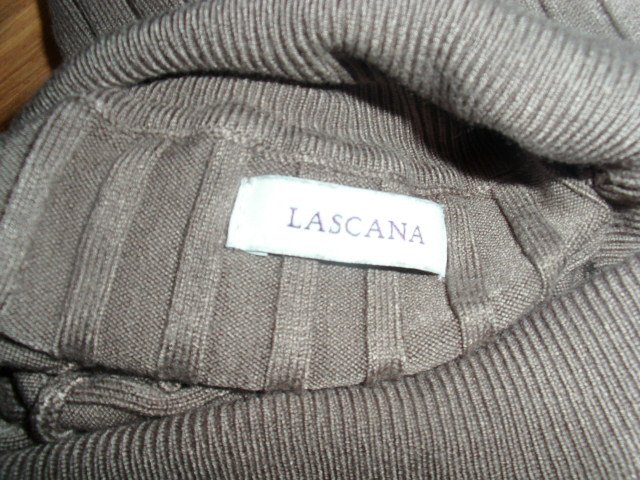 Langarmrolli von Lascana, mittelbraun, Gr. 36/38