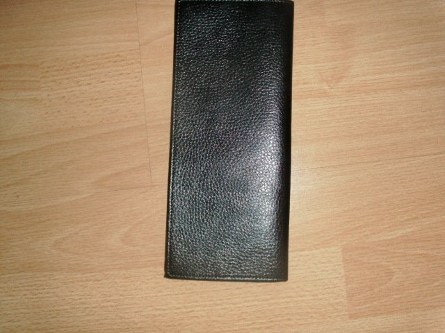 Kartenhalter / Scheckheft von Livan, schwarz, Neu