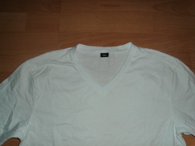 T-Shirt von s´Oliver, weiß, Gr. L