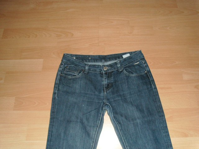 Röhrenjeans von Denim, blau, Gr. 38