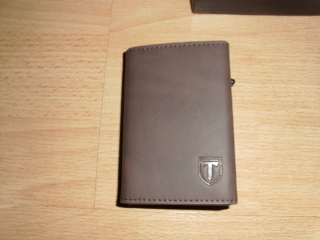 Herren Geldbörse / Wallet mit Münzfach von Tenbst, braun, OVP