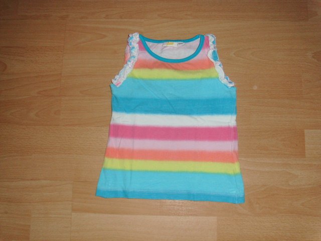 Top von Kids, bunt gestreift, Gr. 104